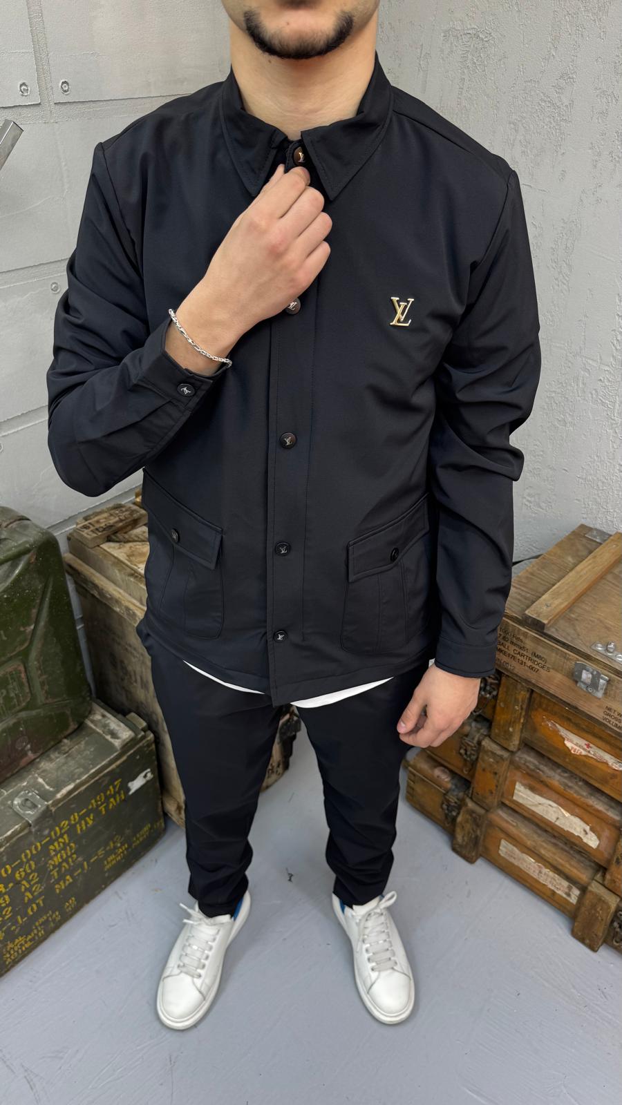 Louis Vuitton Siyah Eşofman Takım