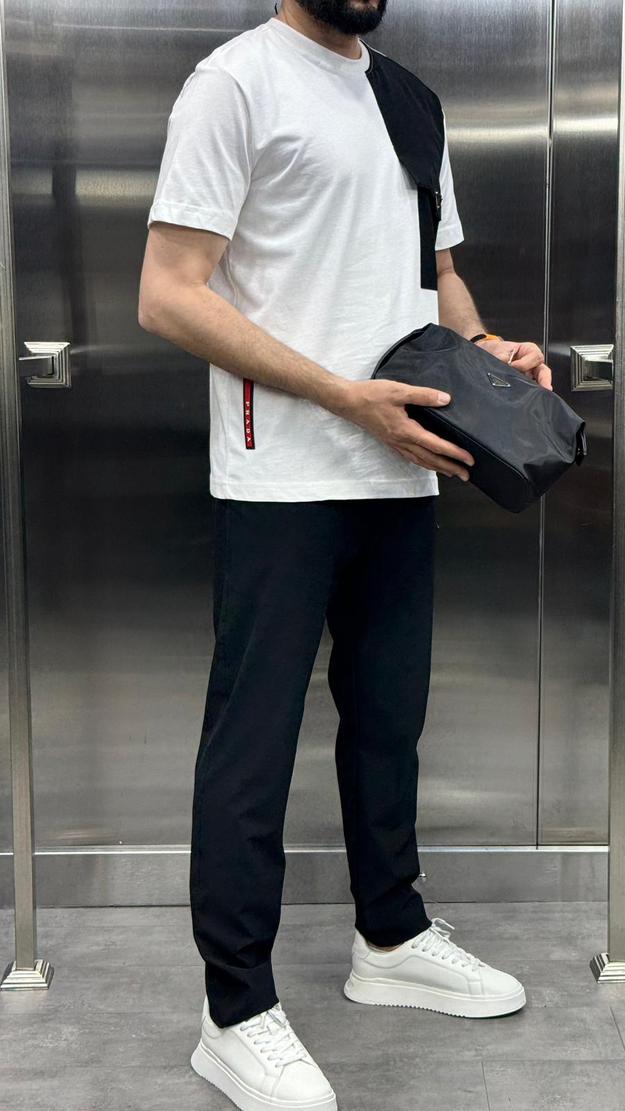 Prada Eşofman Takım Beyaz
