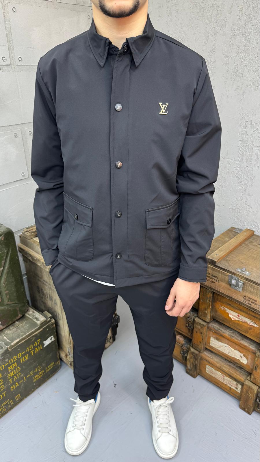 Louis Vuitton Siyah Eşofman Takım