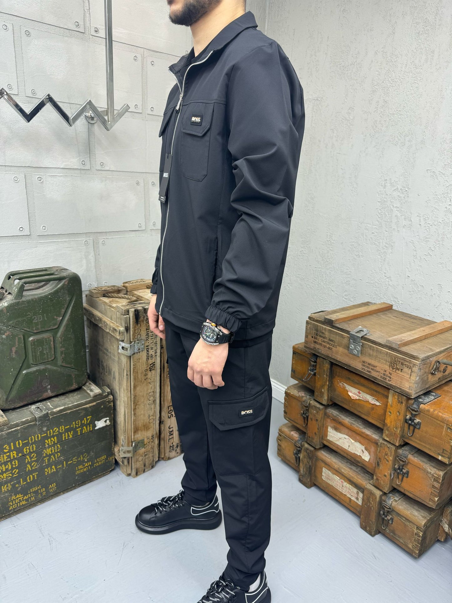 Hugo Boss Mevsimlik Takım Siyah