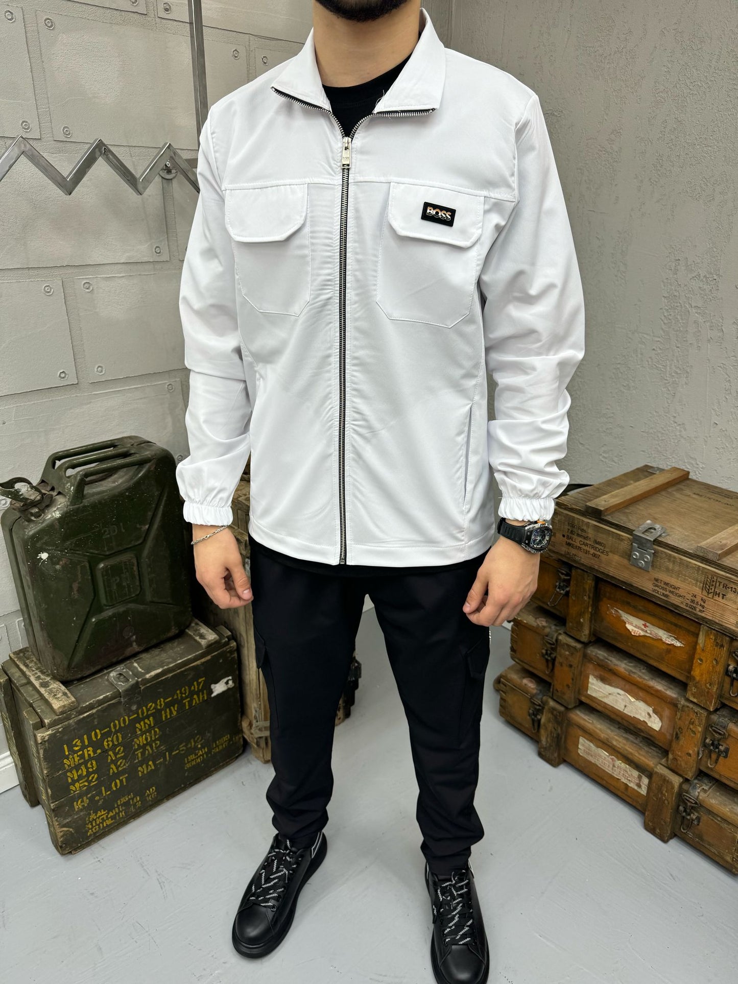 Hugo Boss Mevsimlik Takım Beyaz