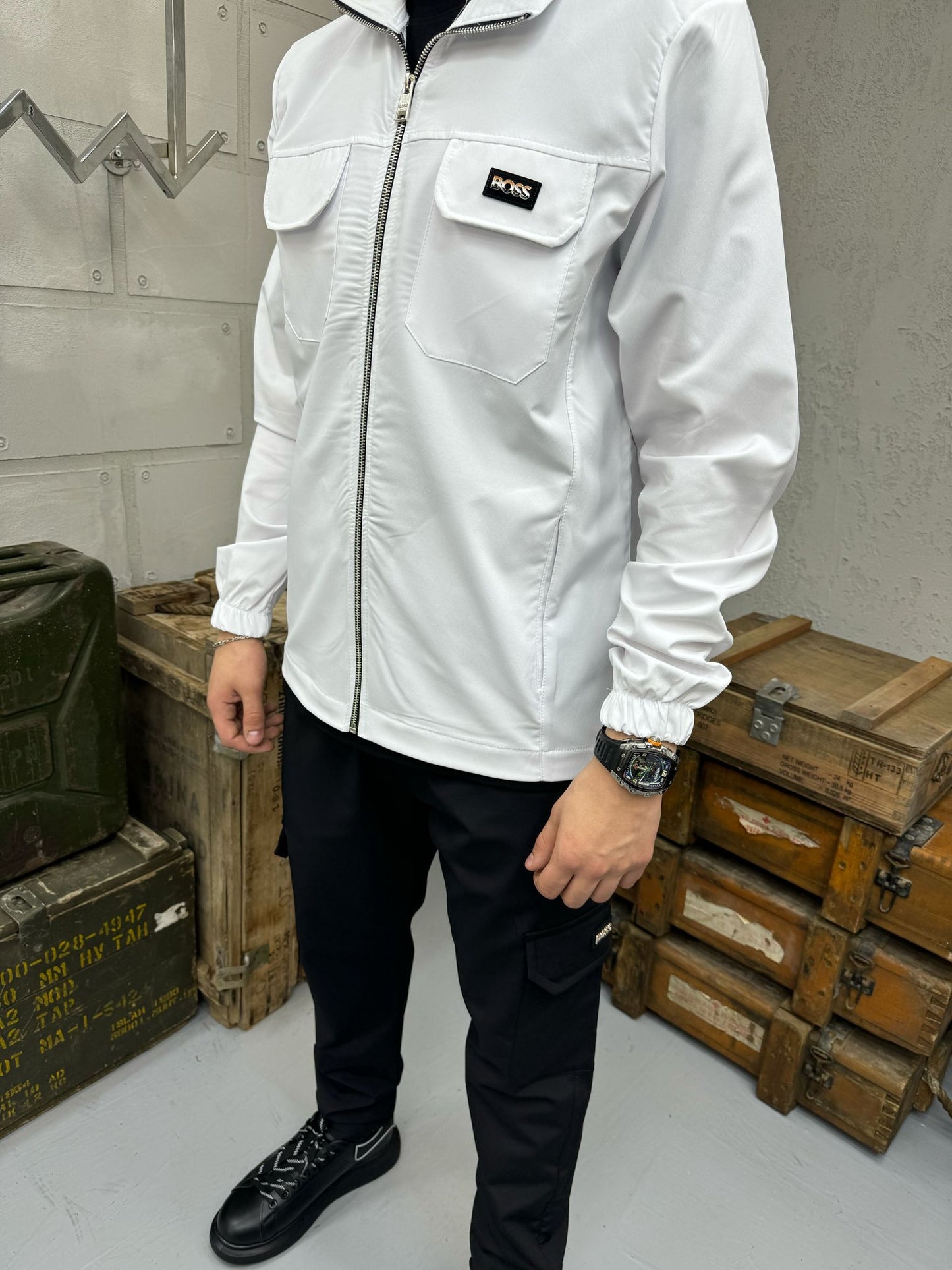 Hugo Boss Mevsimlik Takım Beyaz