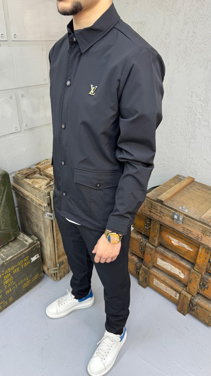 Louis Vuitton Siyah Eşofman Takım