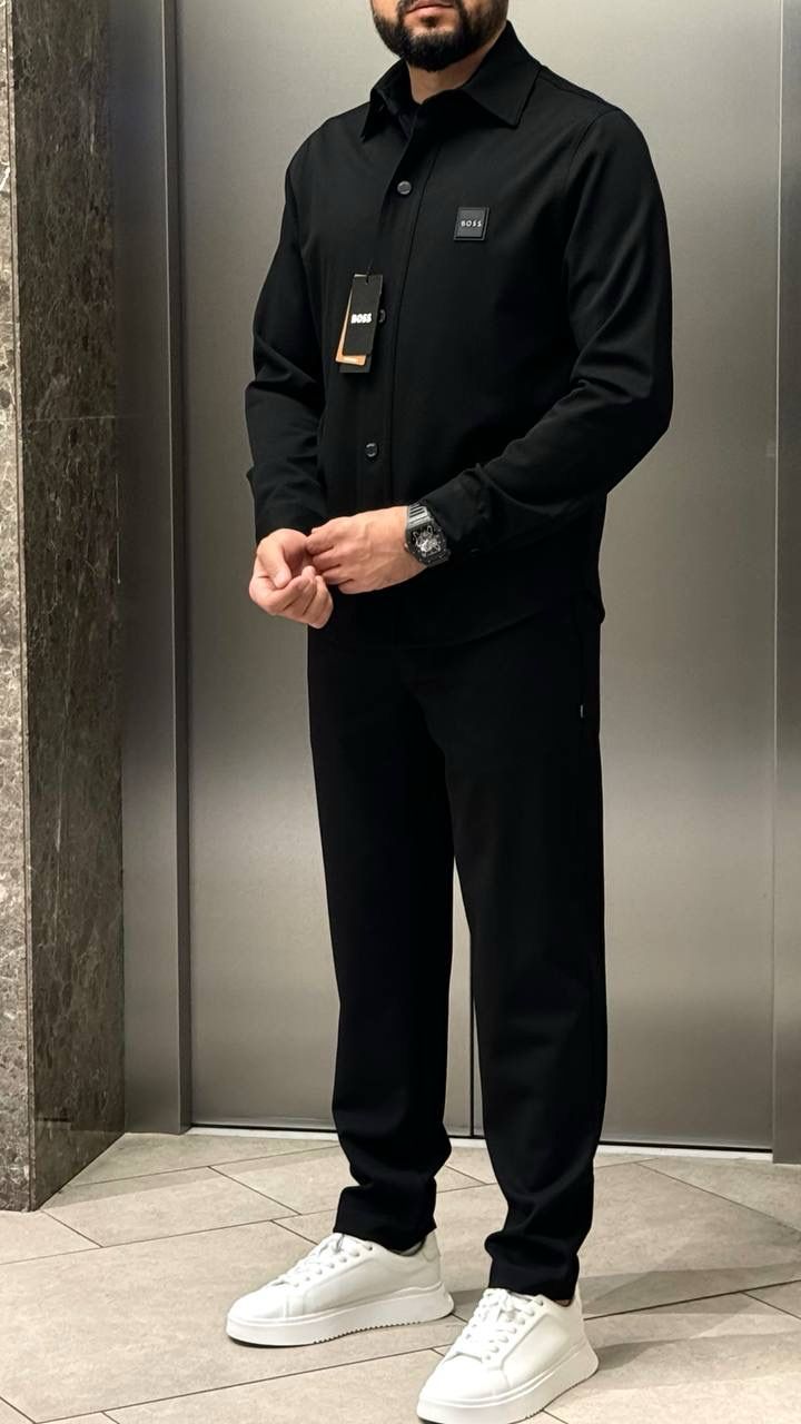 HUGO BOSS SIYAH MEVSİMLİK TAKIM