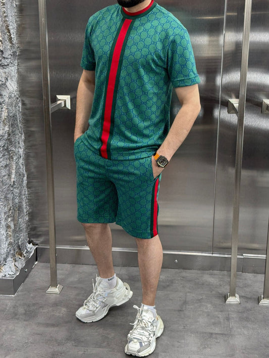 Gucci Şortlu Takım Yeşil