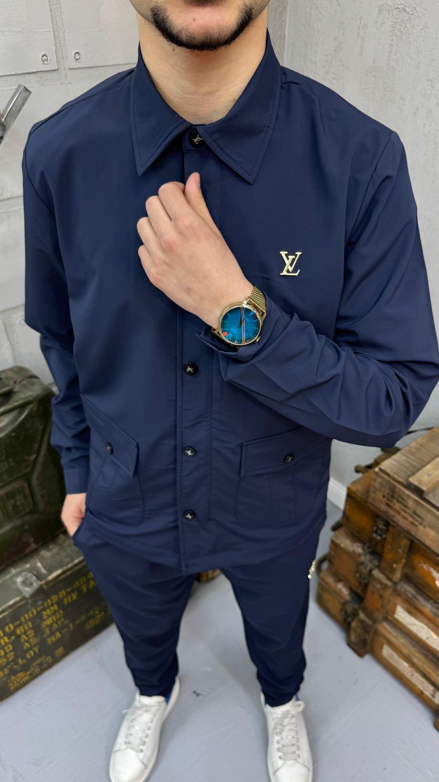 Louis Vuitton Lacivert Eşofman Takım