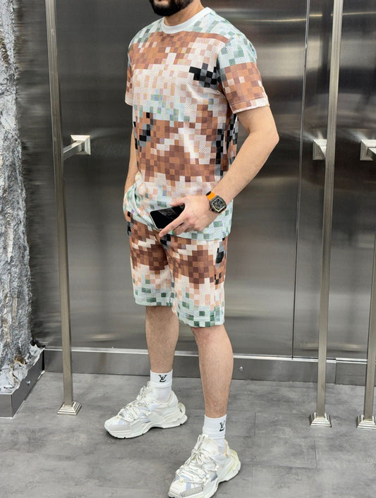 Louis Vuitton Şortlu Takım
