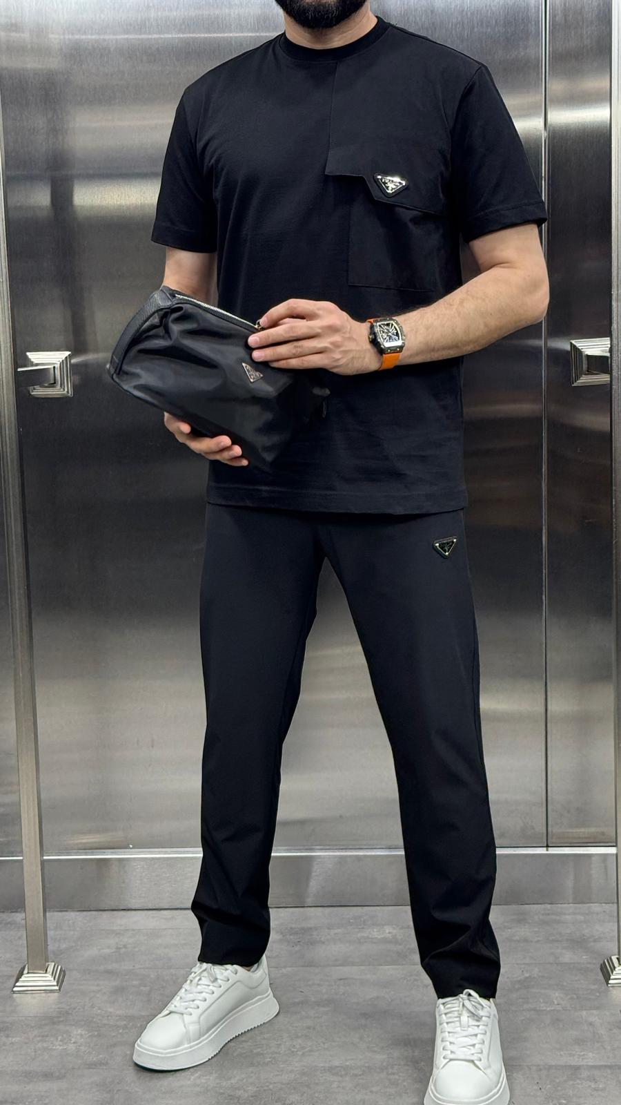Prada  Eşofman Takım Siyah