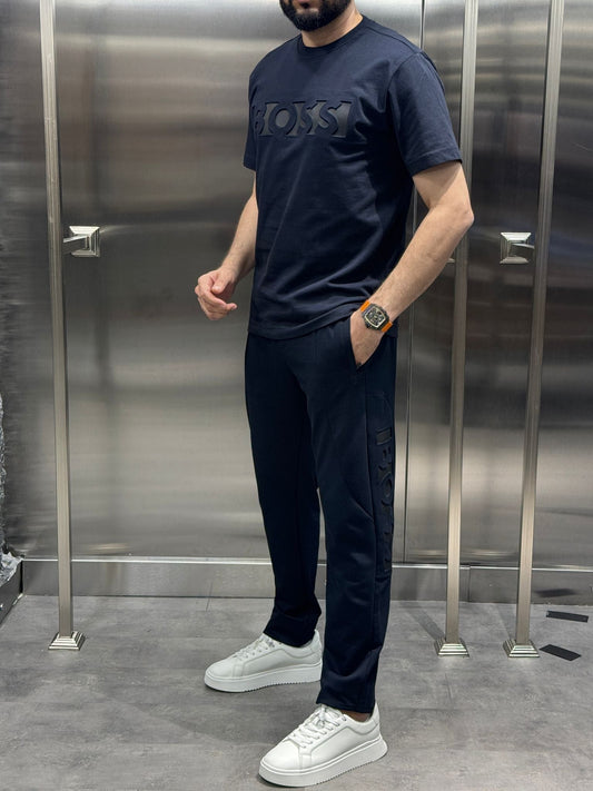 Boss Lacivert Eşofman Takımı