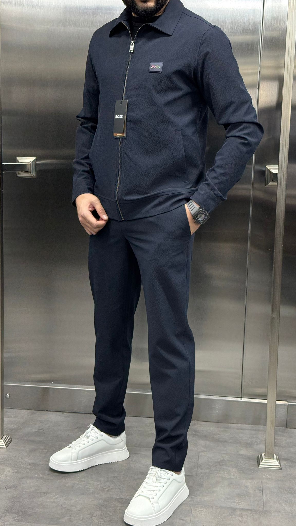 Hugo Boss Lacivert Eşofman Takımı