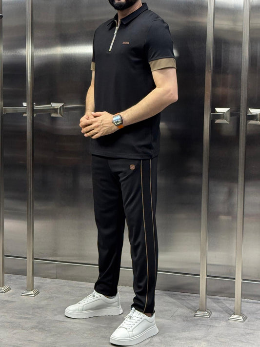 Zegna Siyah Eşofman Takımı