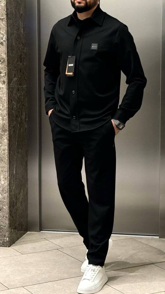HUGO BOSS SIYAH MEVSİMLİK TAKIM