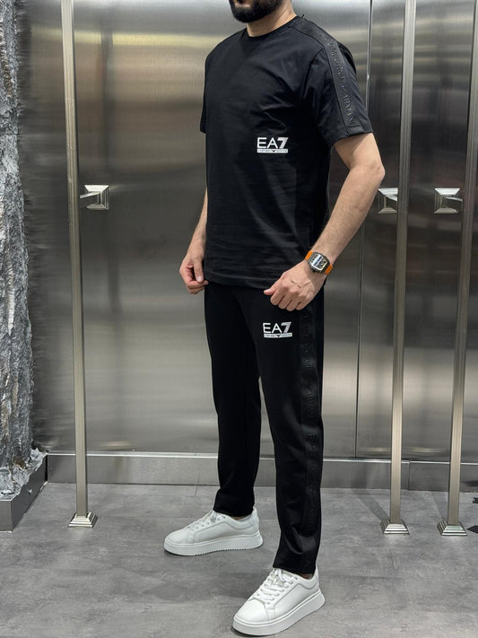 Armani EA7 Eşofman Takımı Siyah