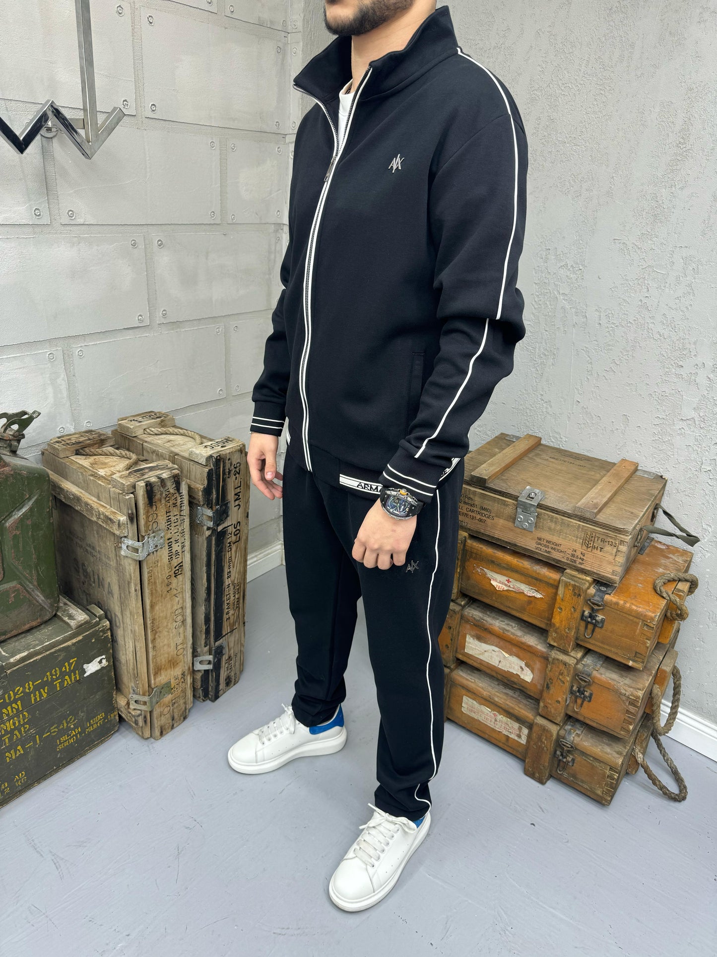 Armani Exchange Mevsimlik Takım Siyah