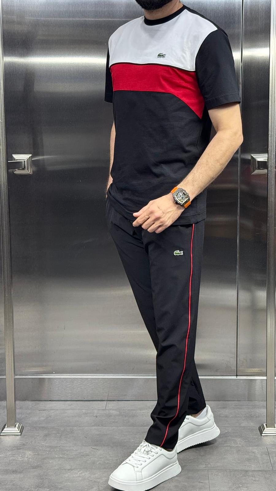 Lacoste Eşofman Takım Siyah