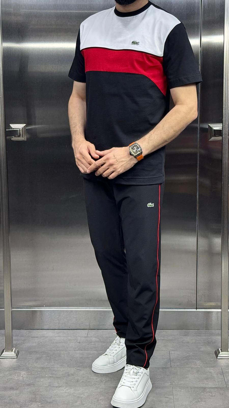 Lacoste Eşofman Takım Siyah